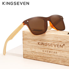 Load image into Gallery viewer, KINGSEVEN Sunglasses brown